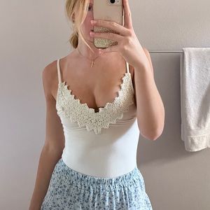 Free People white body suit